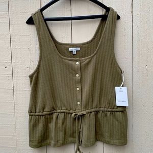 Tank Top Olive Green